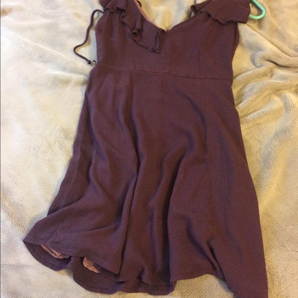 Purple summer dress